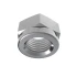 14M7165 Стопорная гайка (Hexagonal Lock Nut, M6) John Deere