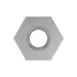 14M7597 Стопорная гайка (Hexagonal Lock Nut, M20) John Deere