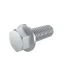 19M7867 Винт (Hexagonal Head Flanged Screw, M8 X 25) John Deere