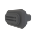 57M11853 Корпус электрического разъёма (Black Internal Electrical Connector Housing, Cavities 18) John Deere