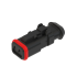 57M13029 Корпус электрического разъёма (Black Internal Electrical Connector Housing, Cavities 2) John Deere