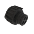 57M13137 Корпус электрического разъёма (Black External Electrical Connector Housing, 4 Cavities) John Deere