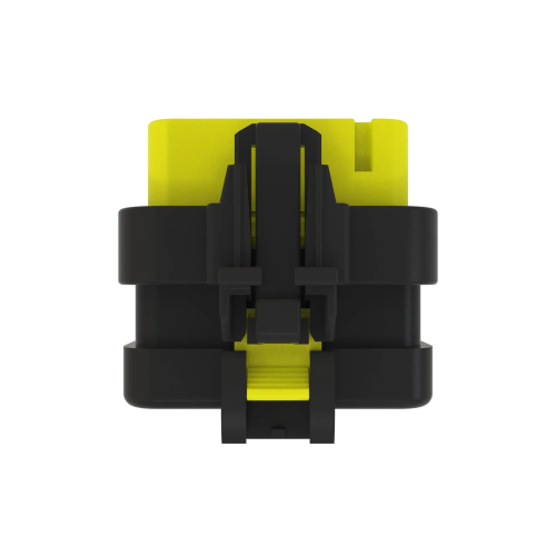57M9802 Корпус электрического разъёма (Yellow Electrical Connector Housing, 12 Cavities) John Deere