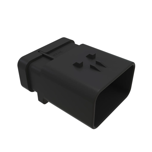 57M9804 Корпус электрического разъёма (Red External Electrical Connector Housing, 12 Cavities) John Deere