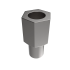 F007597 Гильза (Boom Extension Sleeve) John Deere