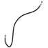 F070631 Гидрошланг (Hydraulic Cylinder Hydraulic Hose) John Deere