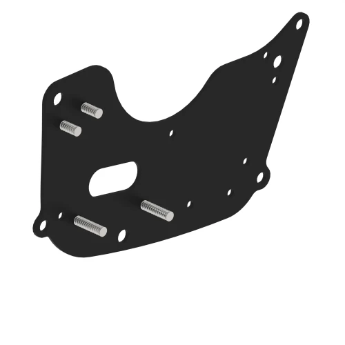 F643176 Кронштейн (Frame Plate Bracket, Left Side) John Deere
