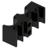 F674255 Шланговый зажим (6-Diameter Block Clamp) John Deere