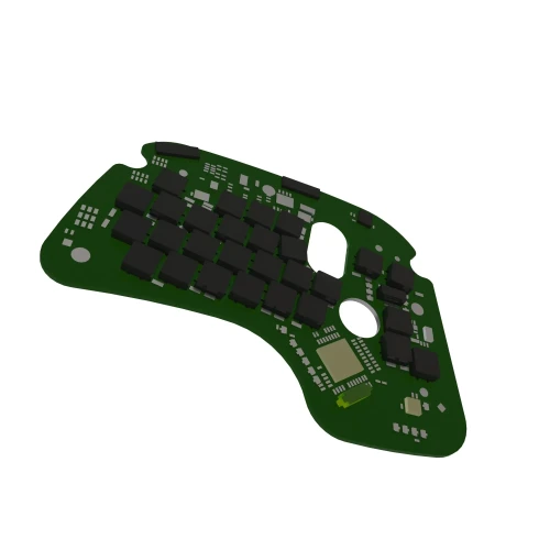 F677288 Монтажная плата (Circuit Board for Right Side Armrest Joystick) John Deere