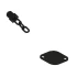 F680316 Крышка (Drain Hose Cover) John Deere