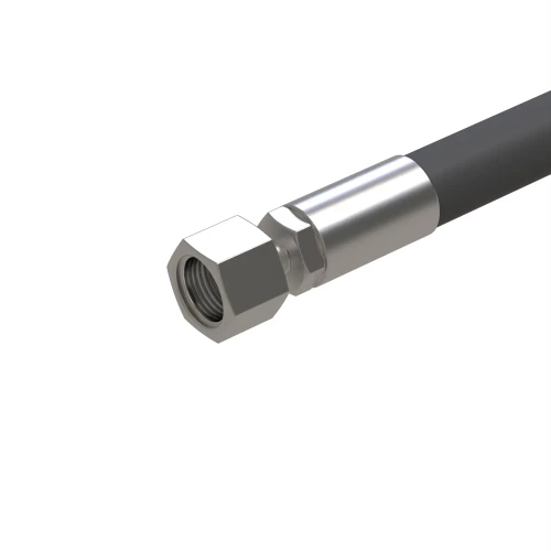 F683298 Гидрошланг (Function Valve A1 to Front Differential Lock Hydraulic Hose) John Deere