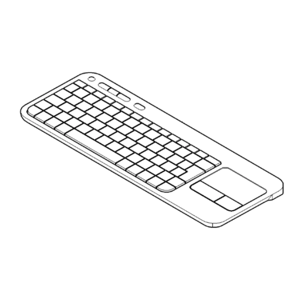 F684716 Wireless Keyboard John Deere