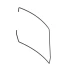 F687925 Уплотнитель (Engine Hood Front Weatherstrip) John Deere