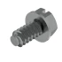 H114038 Винт (Hexagonal Flange Head Self-Tapping Screw, 1/4" X 0.472") John Deere