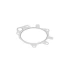 R534204 Прокладка (Engine Adapter Front Plate Gasket) John Deere