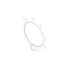 R534204 Прокладка (Engine Adapter Front Plate Gasket) John Deere