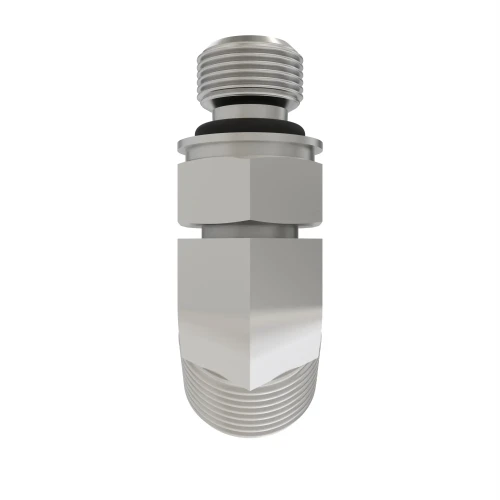 RE523864 Фитинг (45 Degree Adjustable Stud Elbow Fitting) John Deere