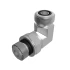 RE554274 Коленчатый патрубок (Elbow Adapter Fitting) John Deere