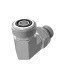RE554274 Коленчатый патрубок (Elbow Adapter Fitting) John Deere