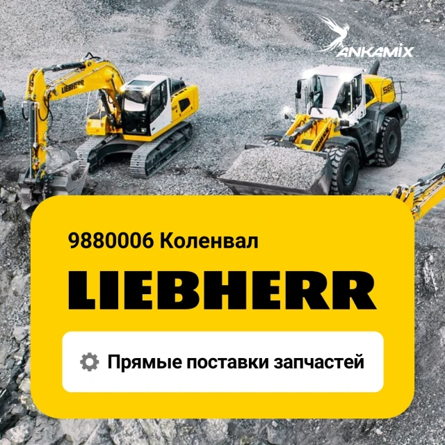 9880006 Коленвал Liebherr