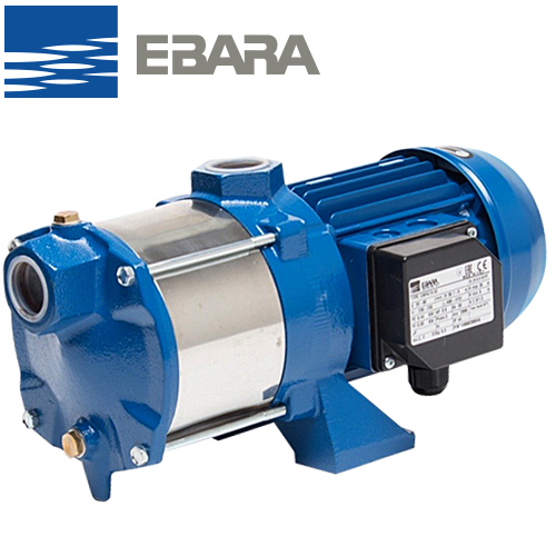 1480010000E Насос многоступенчатый горизонтальный EBARA Pumps COMPACT/A AM/4 / Q: 4.8 м³/ч / H: 6 м / P: 0.3 кВт / n: 2800 об/мин