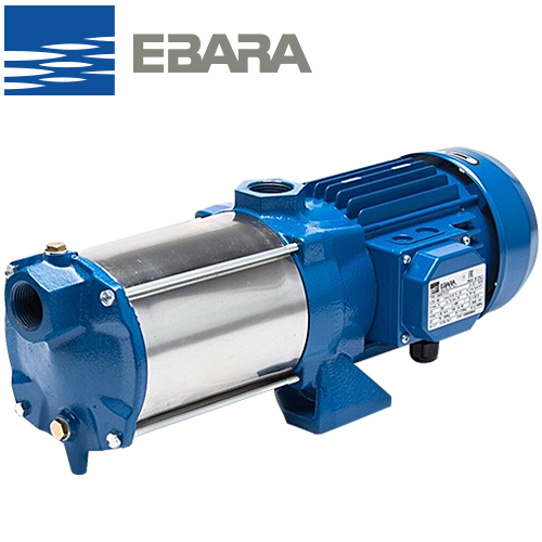 1480040004L Насос многоступенчатый горизонтальный EBARA Pumps COMPACT/L A/10 / Q: 4.8 м³/ч / H: 20 м / P: 0.75 кВт / n: 2850 об/мин
