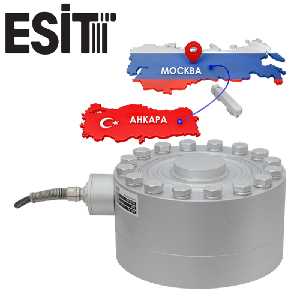 Датчик тензометрический ESİT HSC 100.000 кг / C3 / 13 м