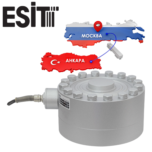 Датчик тензометрический ESİT HSC 100.000 кг / C3 / кабель 13 метров