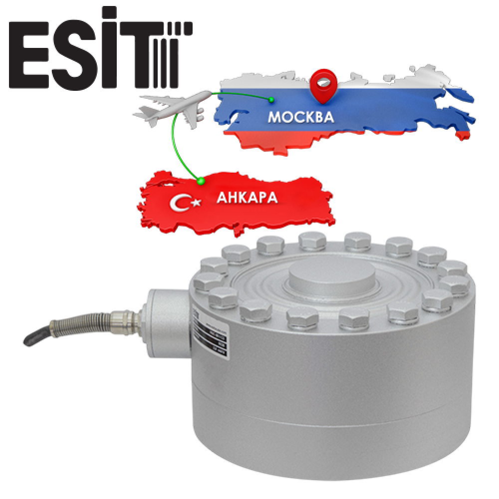 Датчик тензометрический ESİT HSC 100.000 кг / C3 / 13 м