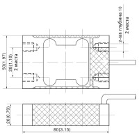 Датчик тензометрический SL6H5-С3-20.0kg