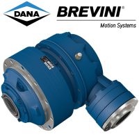 Редуктор левый / Brevini EC2150 / FE / 25 / FR B3C