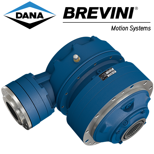 Редуктор правый / Brevini EC2150 / FE / 25 / FR B3A для C.M. MB 2500