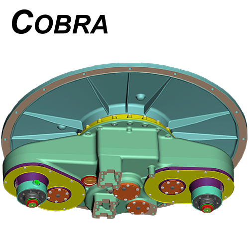 Редуктор Cobra 9PLPT08 / 075502T для планетарных бетоносмесителей