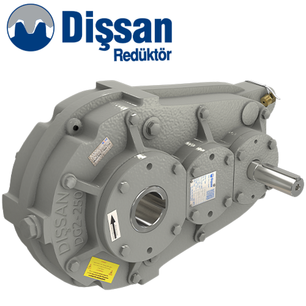 Редуктор цилиндрический Dişsan Redüktör DG2-250 / 6.3