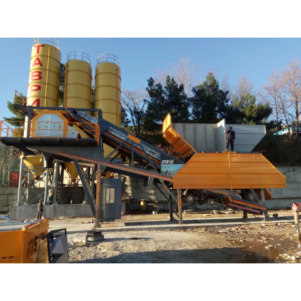 Монтаж бетонного завода