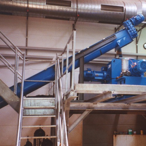 Лотковый шнековый транспортер CAU1P4000700