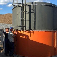 Сборный силос 30 тонн