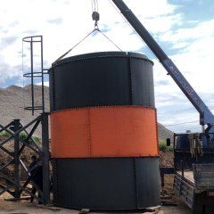 Сборный силос 75 тонн
