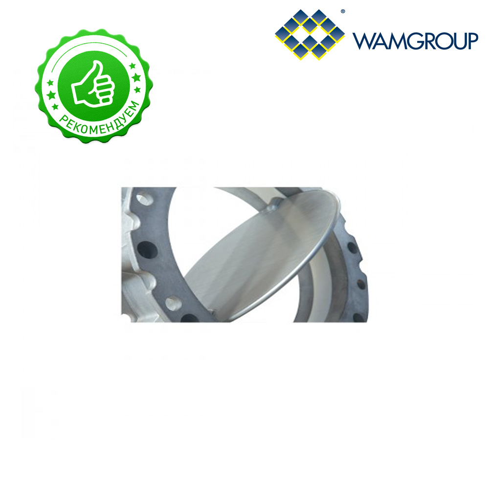 Затвор двухфланцевый V2FS100SN (Ø100 мм)