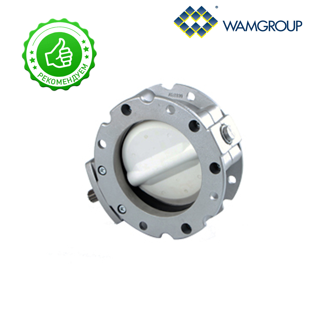 Затвор двухфланцевый V2FS100SN (Ø100 мм)