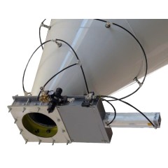 Ножевой затвор VLC0150M1 (с круглым сечением Ø150 мм)