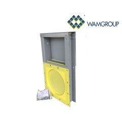 Ножевой затвор VLC0250L1 (с круглым сечением Ø250 мм)