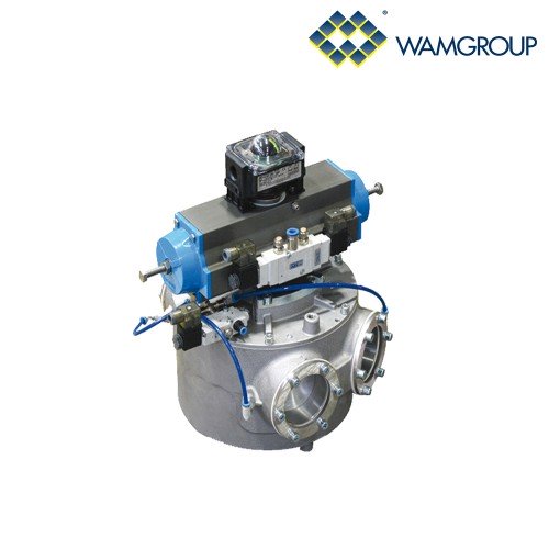 Барабанный переключатель потока VAR200 для сыпучих материалов