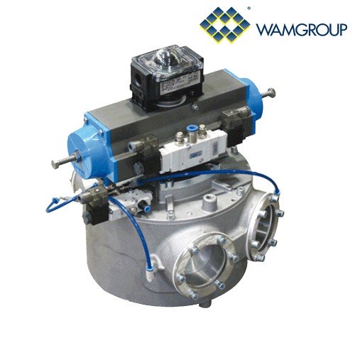 Барабанный переключатель потока VAR200 для сыпучих материалов