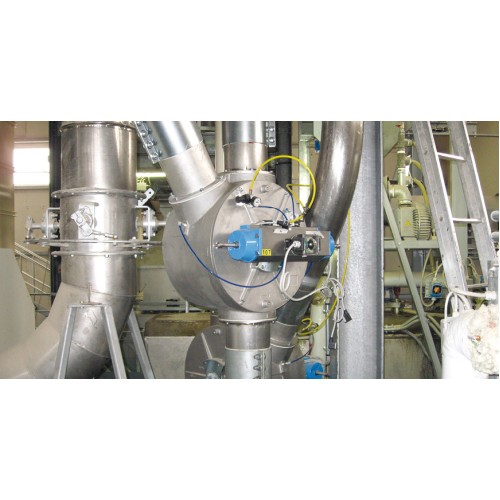 Барабанный переключатель потока VAR200 для сыпучих материалов