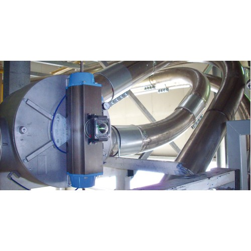 Барабанный переключатель потока VAR200 для сыпучих материалов