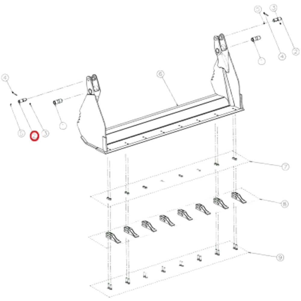 5420486 Палец MST