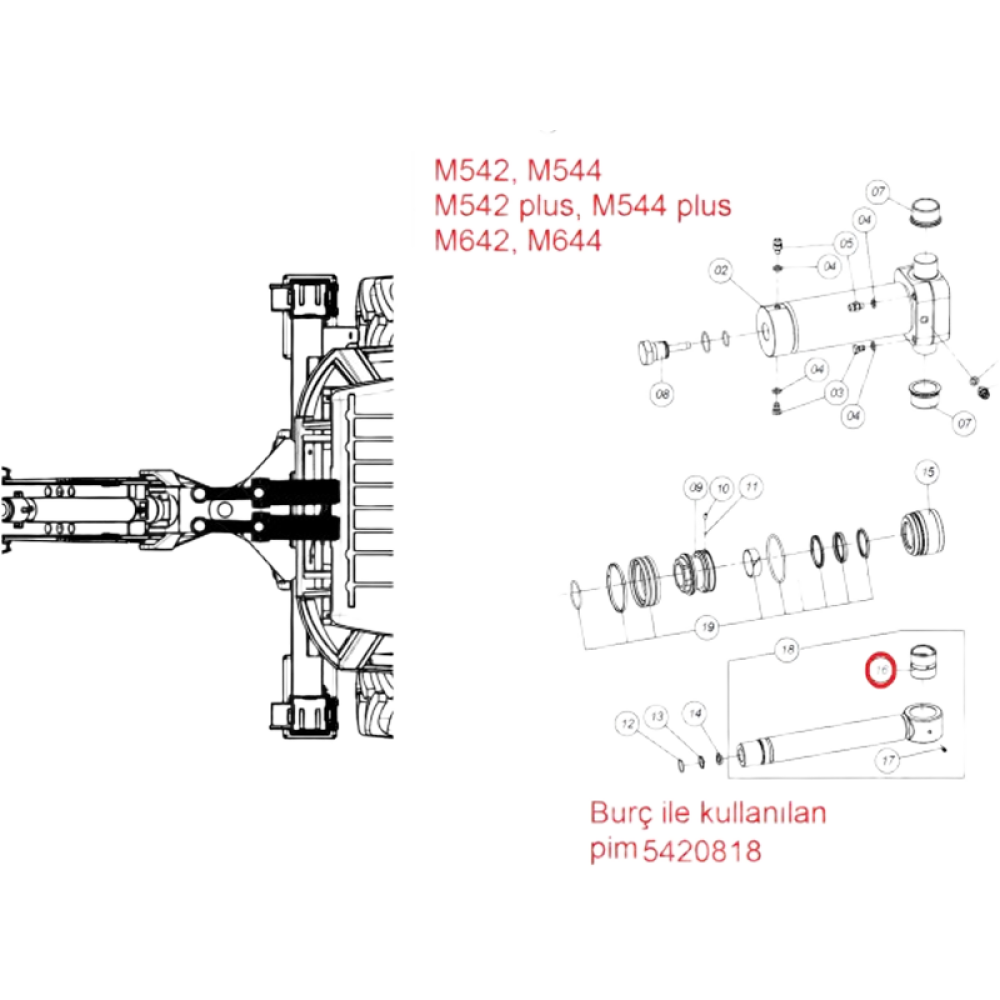 5422325 Втулка MST