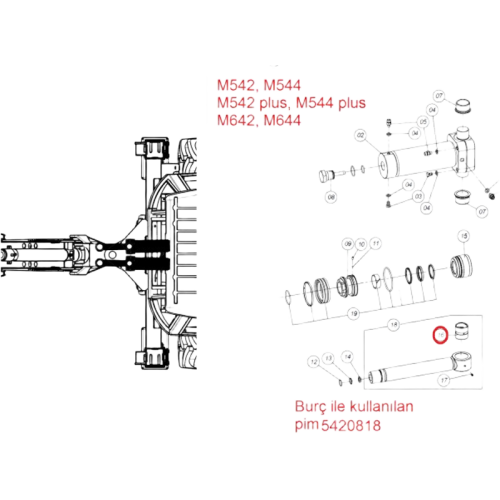 5422325 Втулка MST