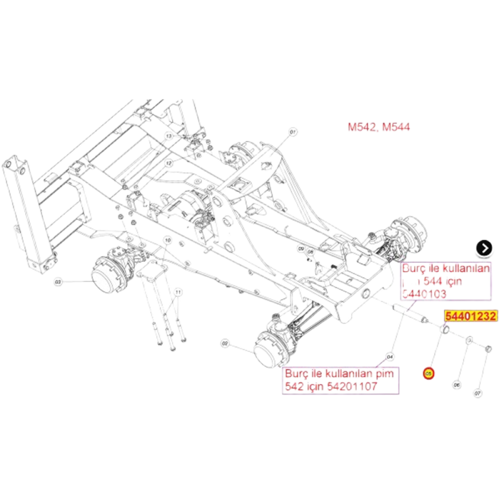 54401232 Втулка
